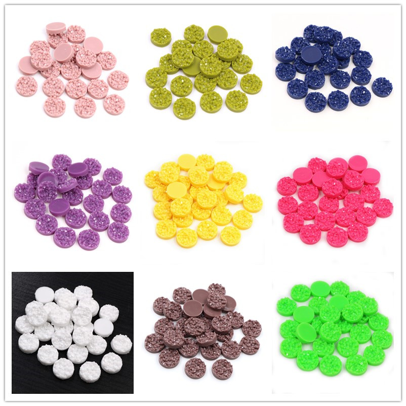 40pcs Resin Druzy Cabochons Do - Resin Craft Projects recensione e prezzo
