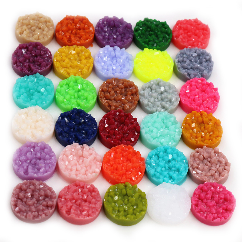 40pcs Resin Druzy Cabochons Do - Resin Craft Projects recensione e prezzo