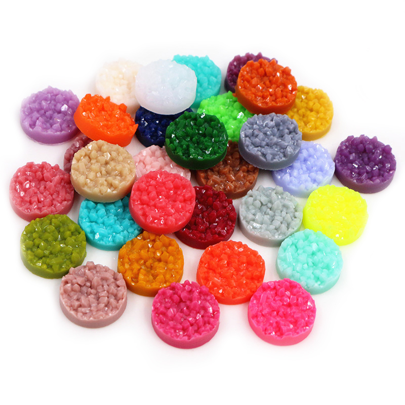 40pcs Resin Druzy Cabochons Do - Resin Craft Projects recensione e prezzo