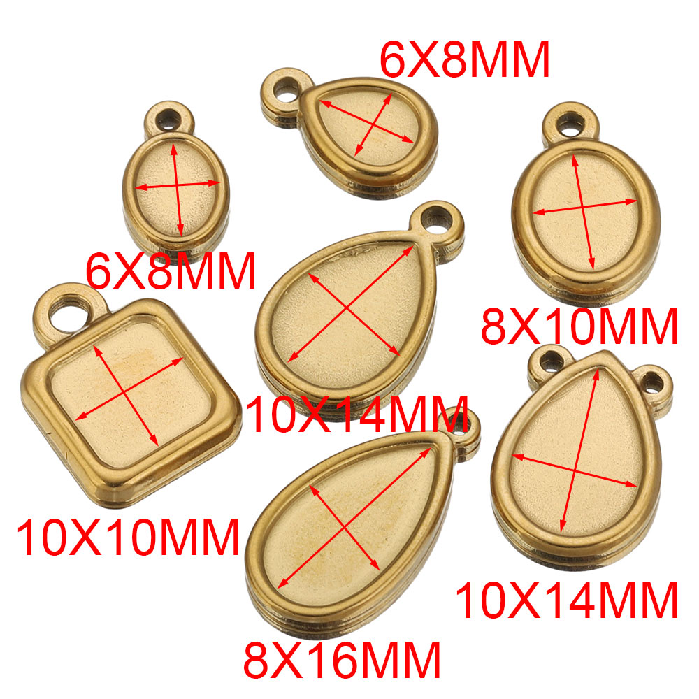 5pcs Stainless Steel Square Dr - Resin Craft Projects recensione e prezzo