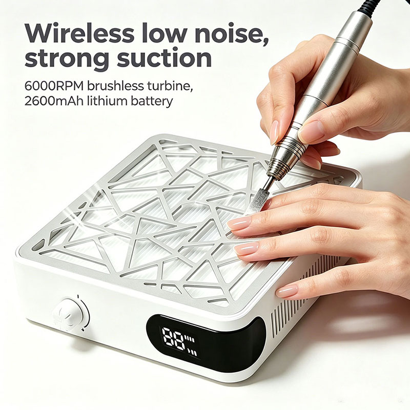 Rechargeable Nail Dust Collect - Vacuum Chamber Small recensione e prezzo