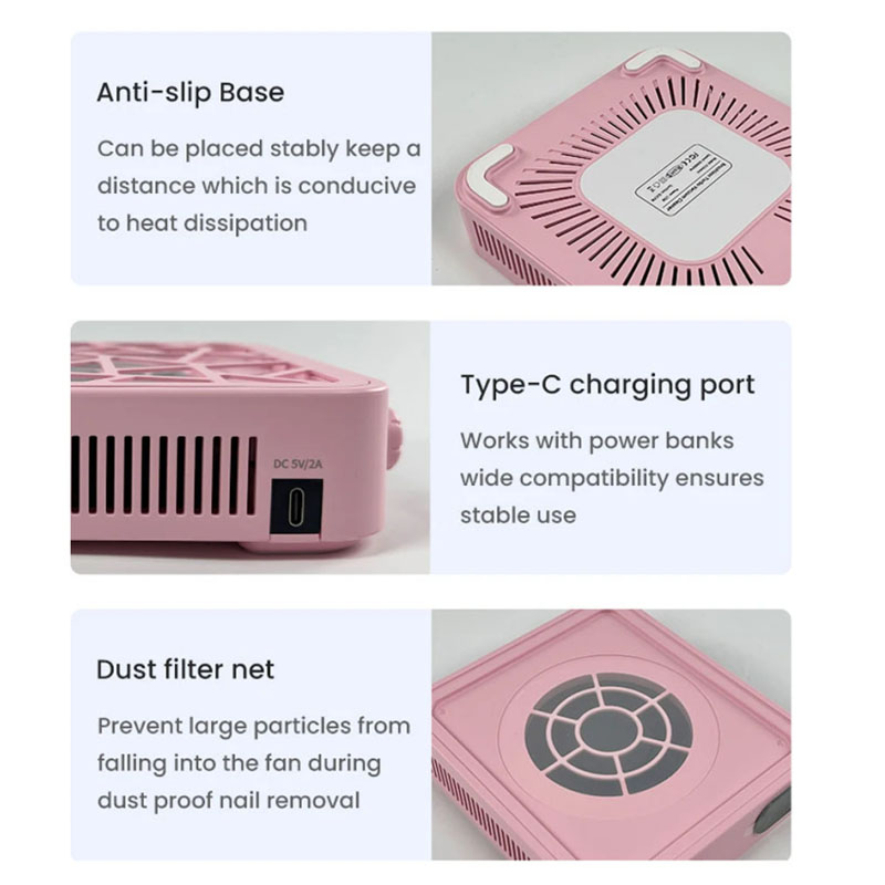 Rechargeable Nail Dust Collect - Vacuum Chamber Small recensione e prezzo