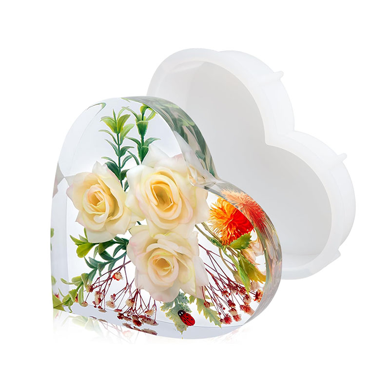 Large Heart Epoxy Resin Mold F - Flower Preservation Resin recensione e prezzo