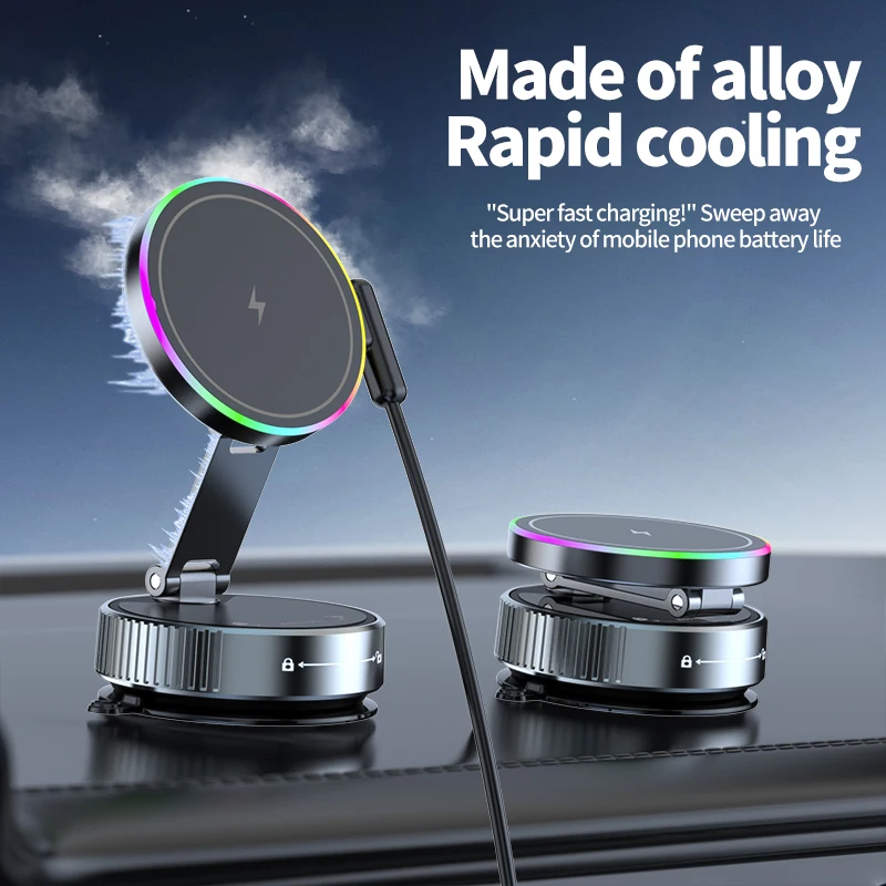 15W Wireless Car Charger Phone - Vacuum Chamber Small recensione e prezzo