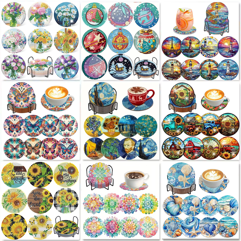 8-piece set of diamond paintin - Resin Craft Kit recensione e prezzo