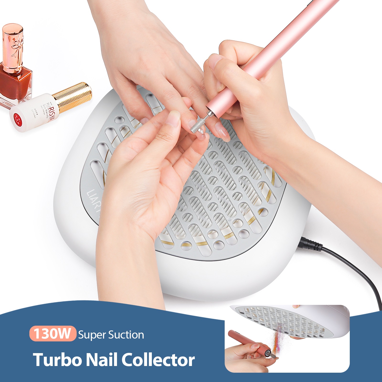 130W High Power Mini Nail Dust - Vacuum Chamber Small recensione e prezzo
