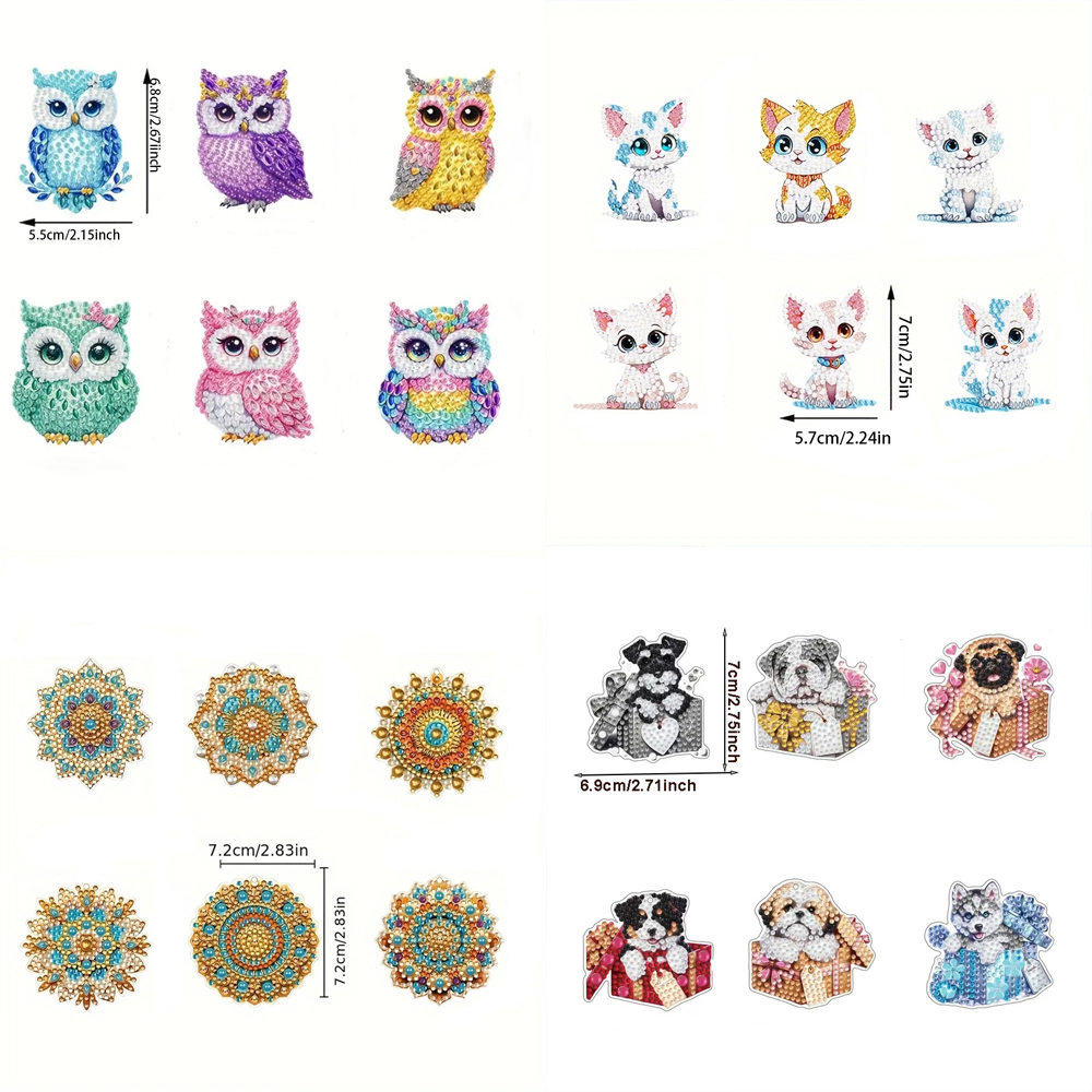 6-piece/set DIY Diamond Keycha - Resin Craft Kit recensione e prezzo