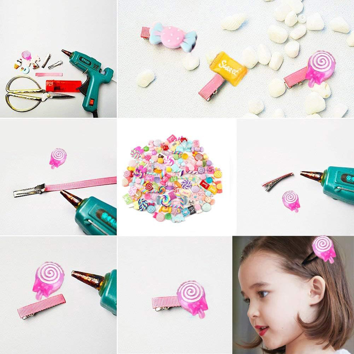 30pcs Random Candy Slime Charm - Resin Craft Kit recensione e prezzo