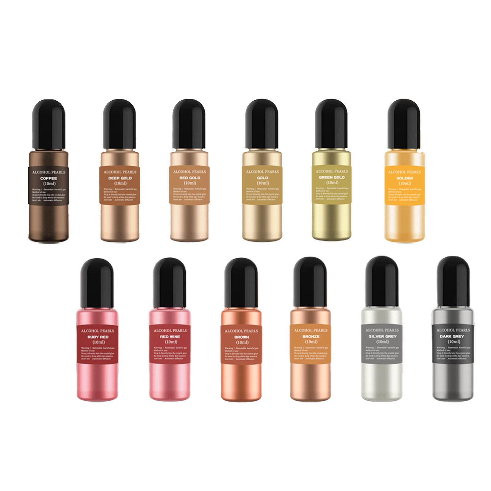 12 Bottles Metallic Alcohol In - Resin Dye Alcohol recensione e prezzo