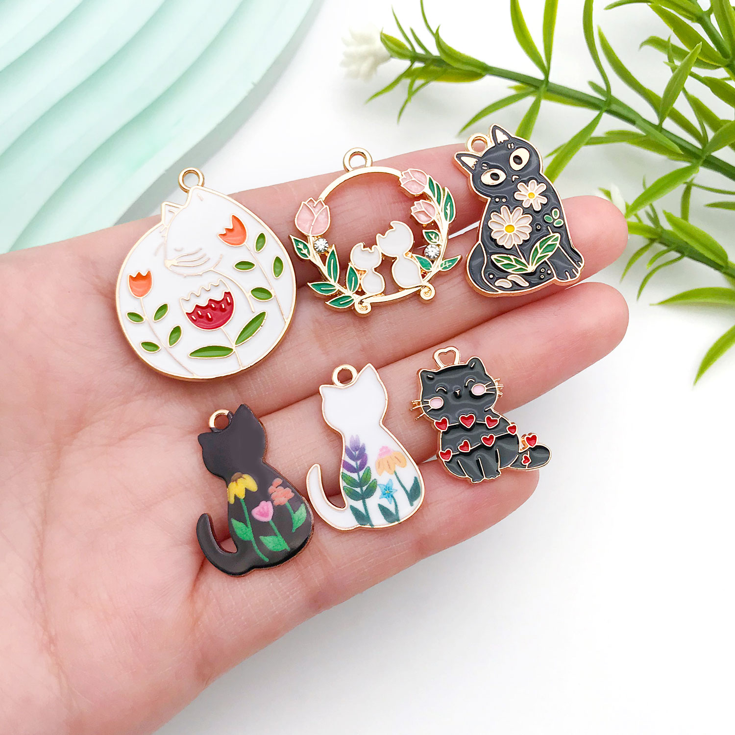 5/10pcs Resin Popular Cat Char - Resin Craft Material recensione e prezzo