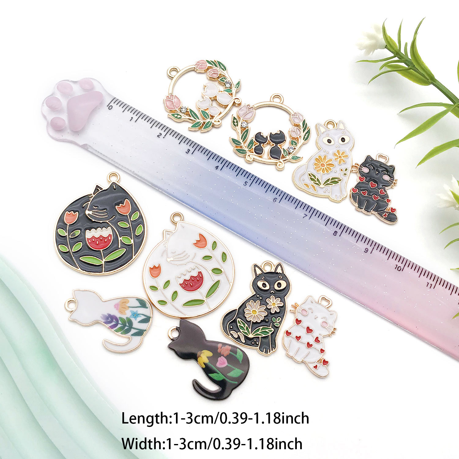 5/10pcs Resin Popular Cat Char - Resin Craft Material recensione e prezzo