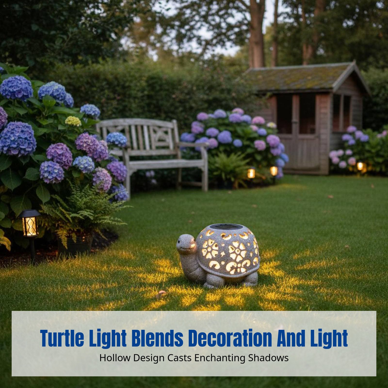 Garden Decor, Solar Hollow Tur - Resin Crafts recensione e prezzo