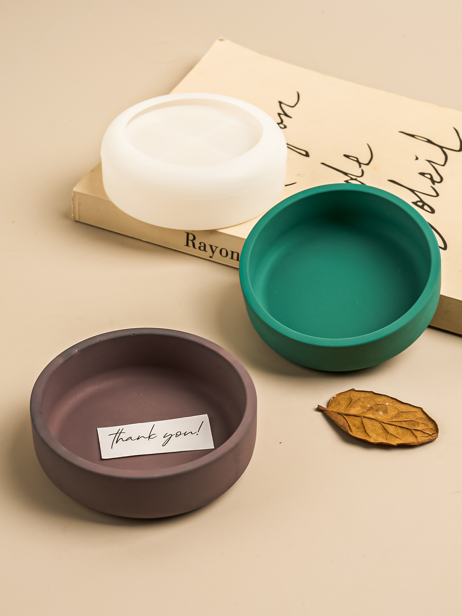 Nordic Round Storage Bowl Ceme - Coaster Mold Round recensione e prezzo