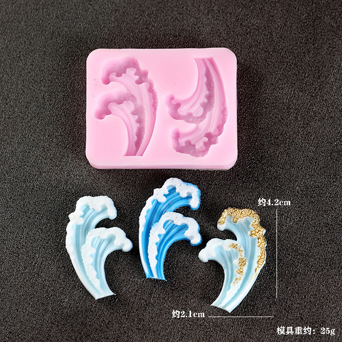 Wave Ocean Silicone Molds Cake - Resin Ocean Wave Mold recensione e prezzo