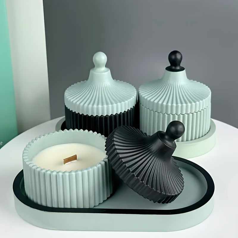 4pcs Silicone Molds Oval Tray  - Coaster Mold Round recensione e prezzo