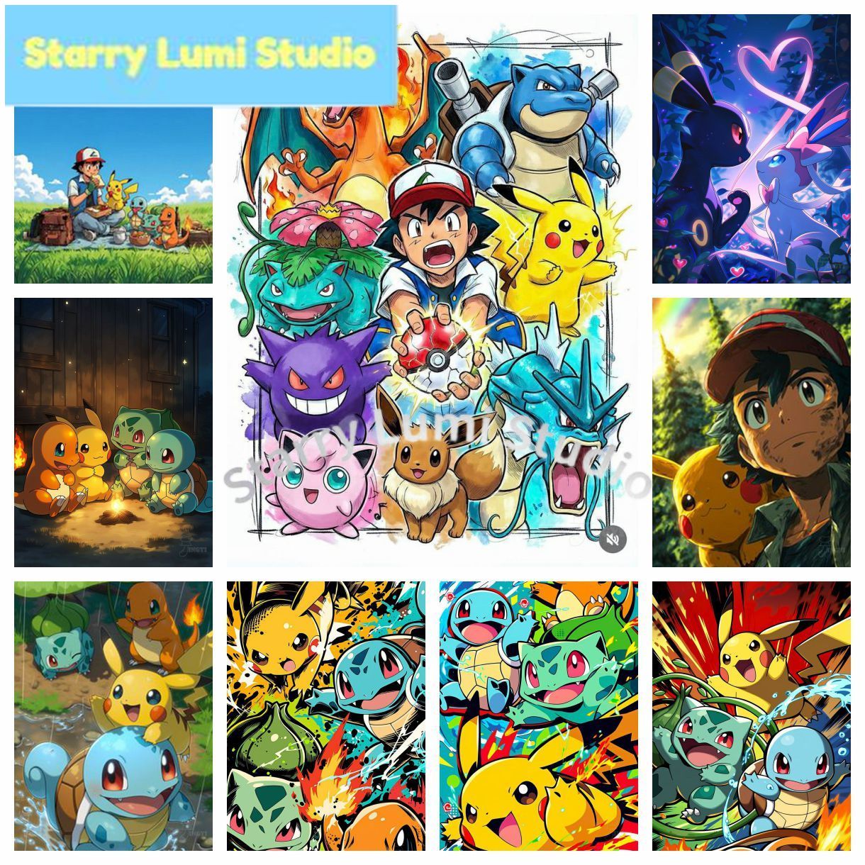 2026 New Pokémon Cute Pikachu  - Resin Craft Kit recensione e prezzo