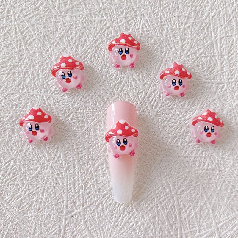 2/10/20pcs Kirby Nail Charms 3 - Resin Crafts recensione e prezzo