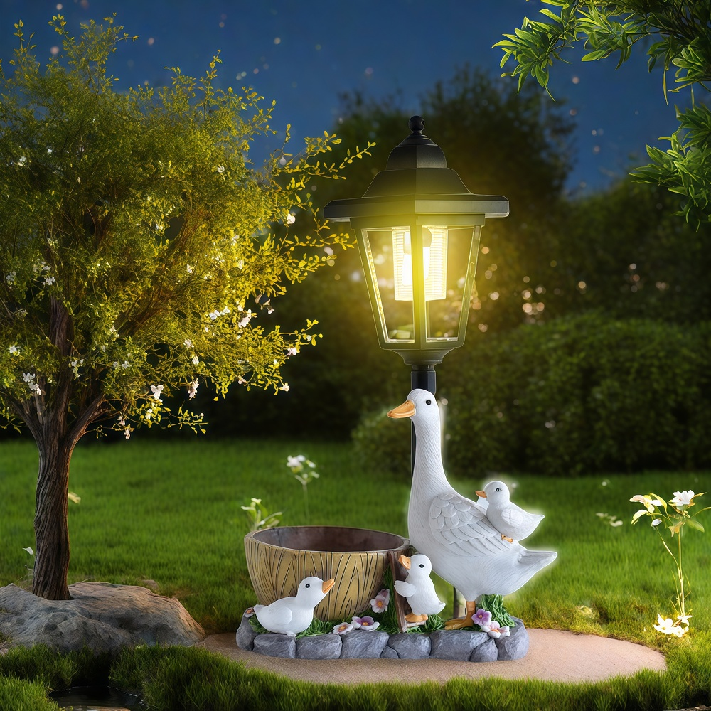 Solar Duck Night Light Garden  - Resin Craft Supplies recensione e prezzo