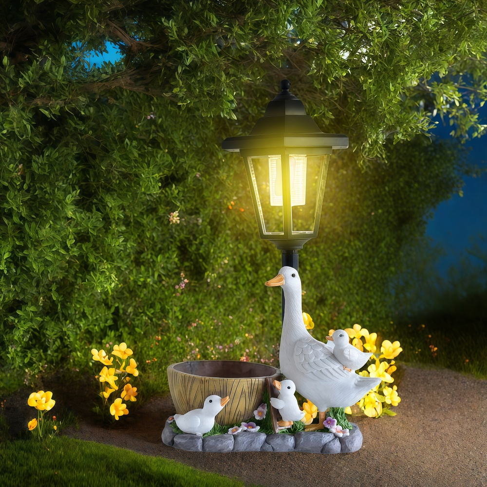 Solar Duck Night Light Garden  - Resin Craft Supplies recensione e prezzo