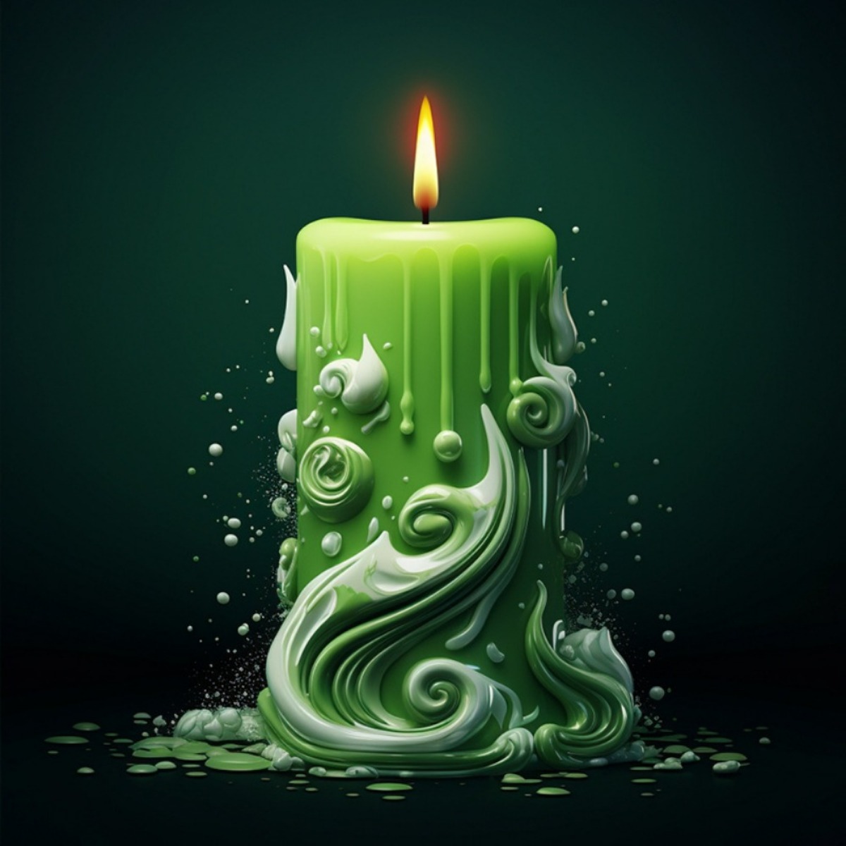 geometry Carved Cylindrical Si - Resin Ocean Wave Mold recensione e prezzo