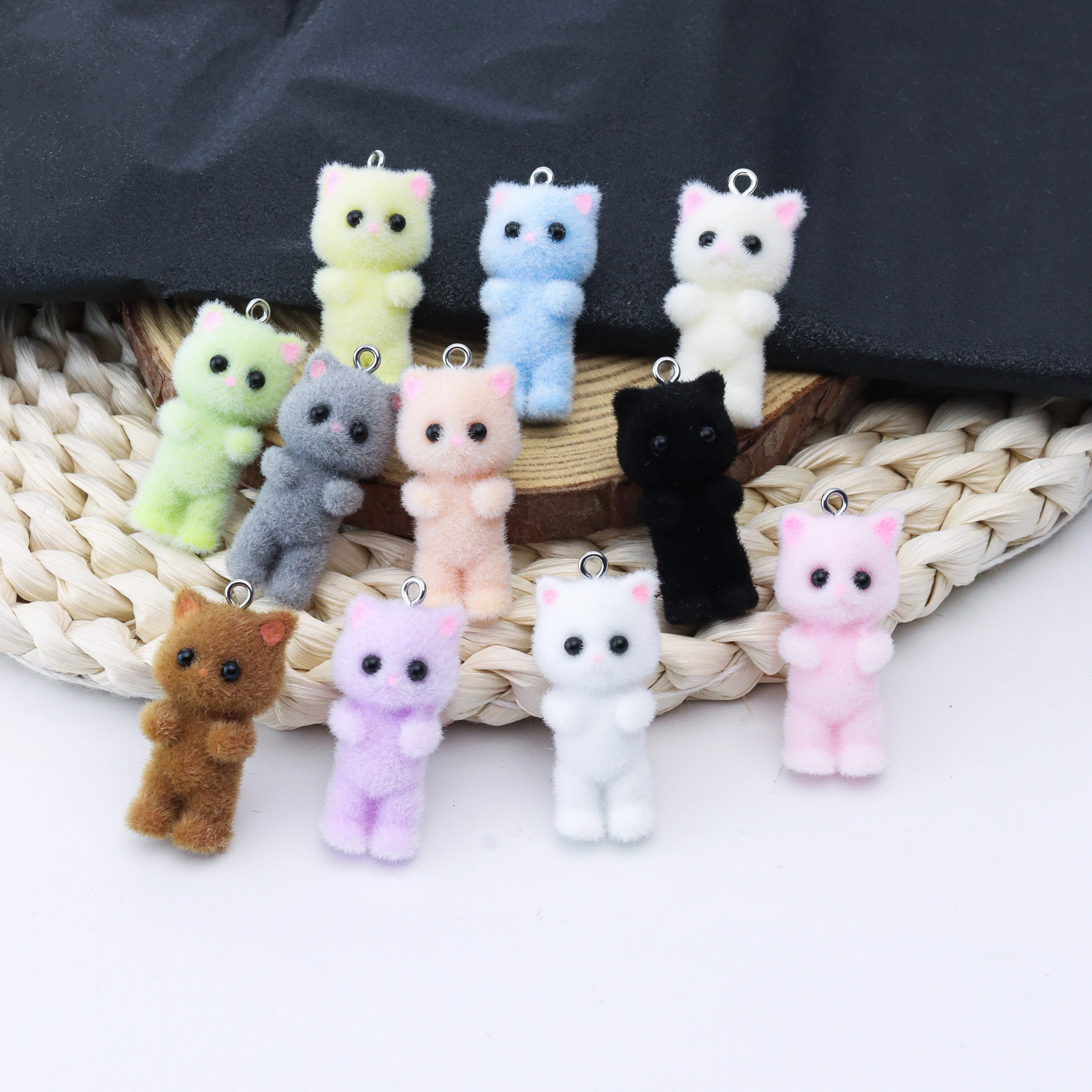33PCS Cat Pendant Kawaii 3D Fl - Resin Craft Projects recensione e prezzo