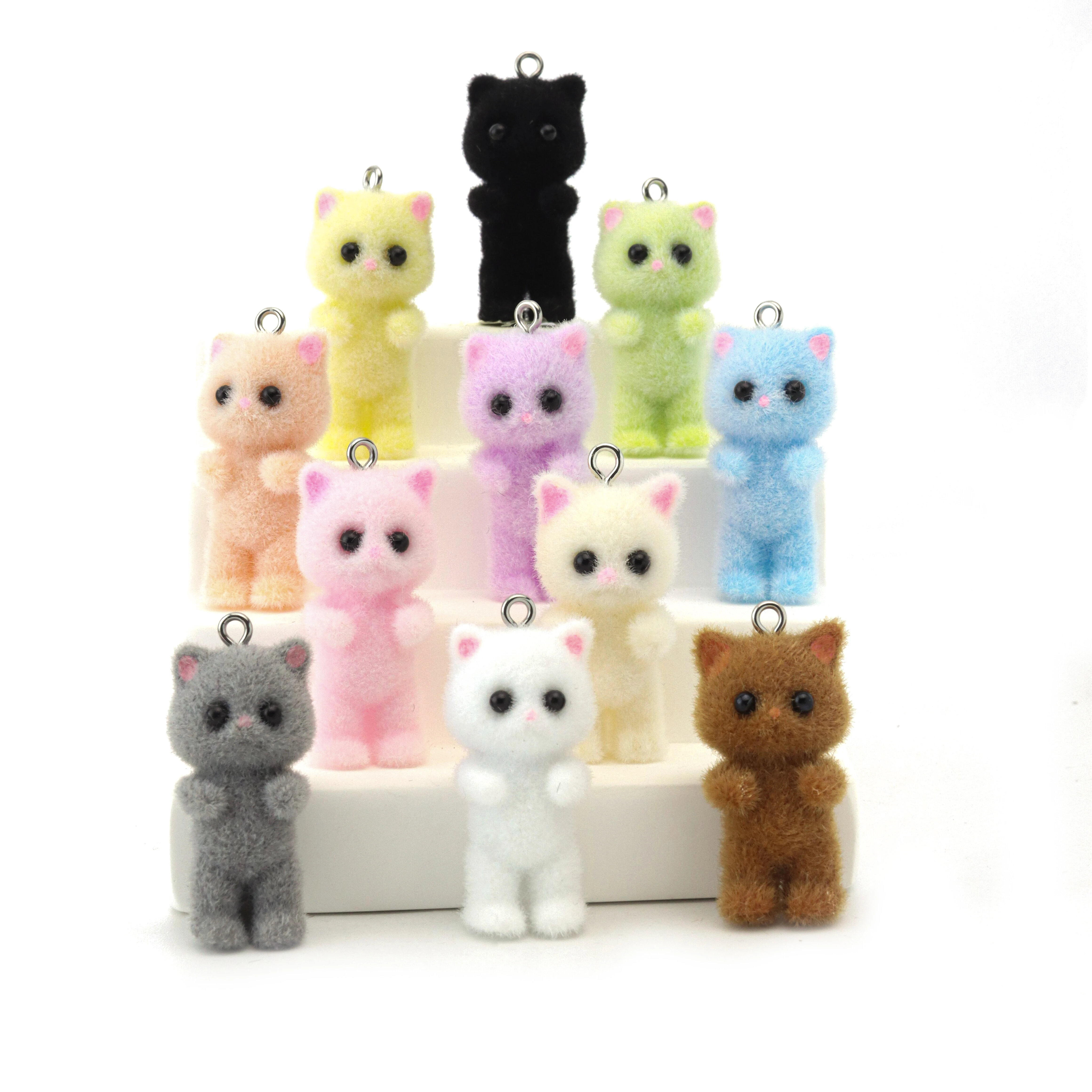 33PCS Cat Pendant Kawaii 3D Fl - Resin Craft Projects recensione e prezzo