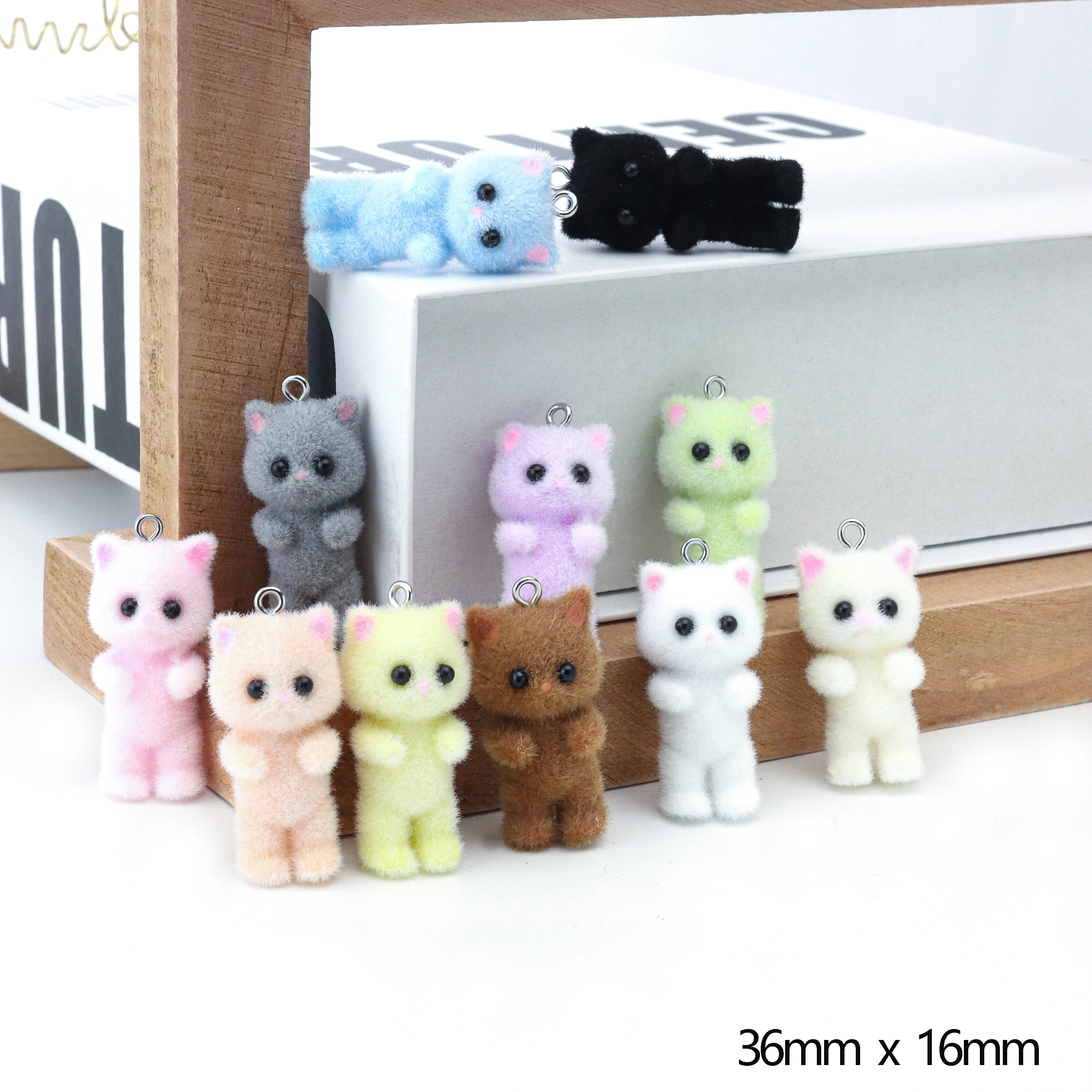 33PCS Cat Pendant Kawaii 3D Fl - Resin Craft Projects recensione e prezzo