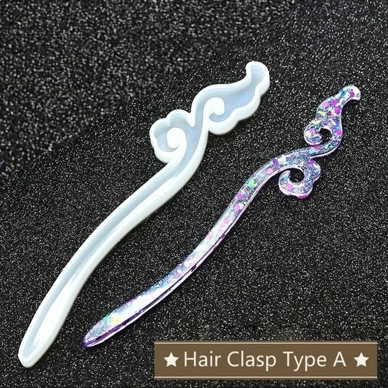 New Transparent Hairpin Silico - Resin Craft Projects recensione e prezzo