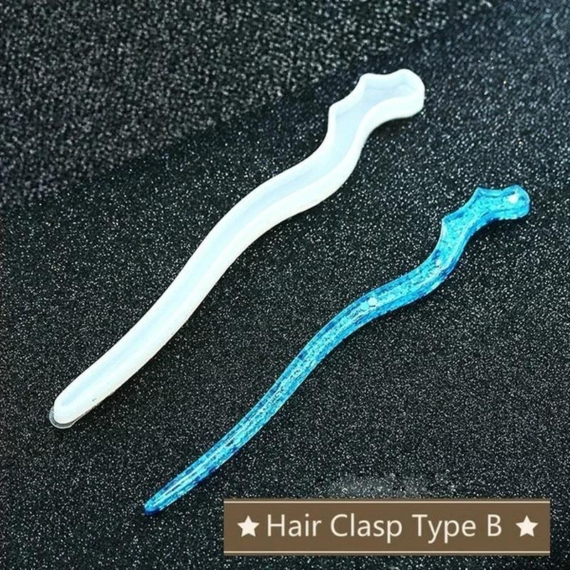 New Transparent Hairpin Silico - Resin Craft Projects recensione e prezzo