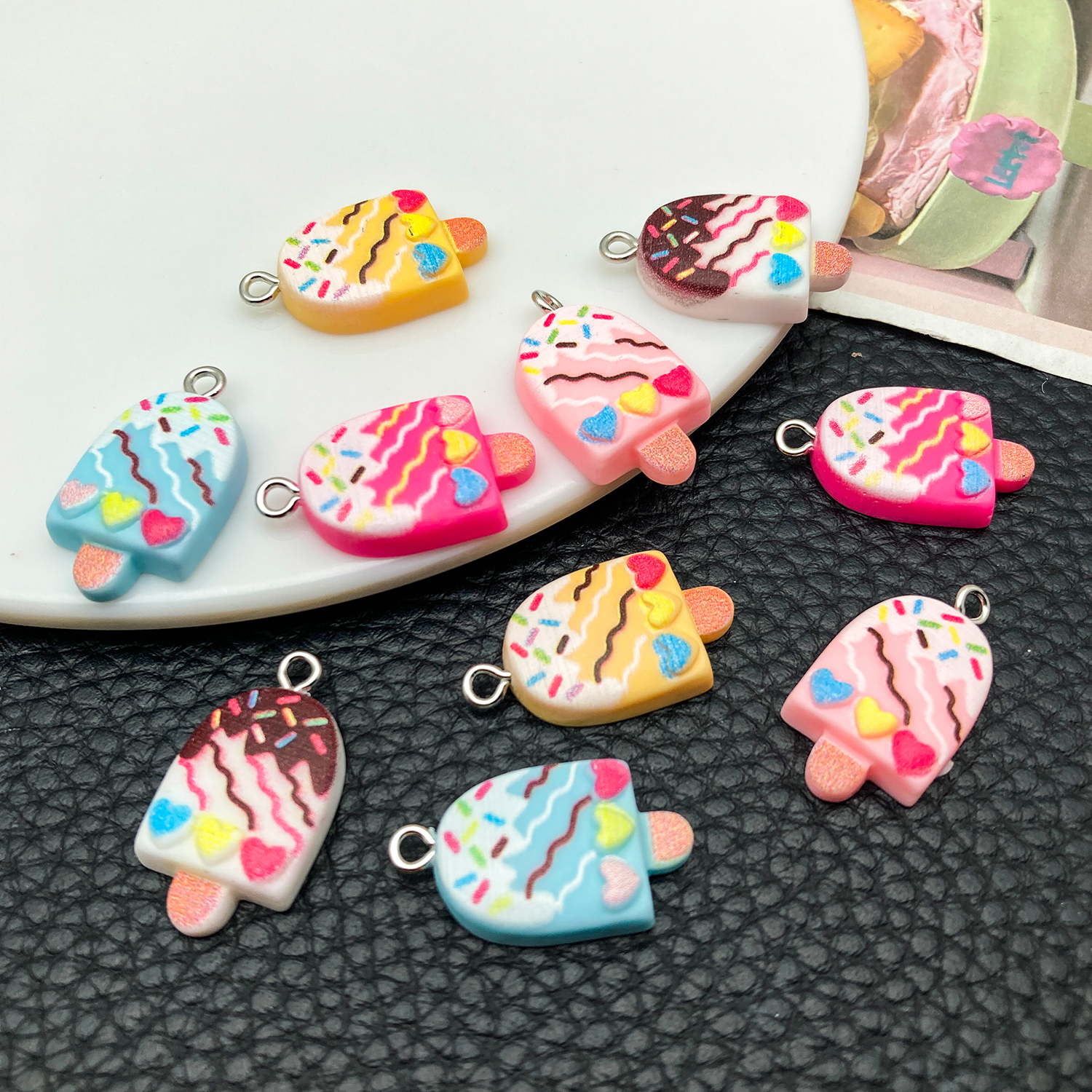 5/10pcs Cute Fashion Resin Acr - Resin Craft Projects recensione e prezzo