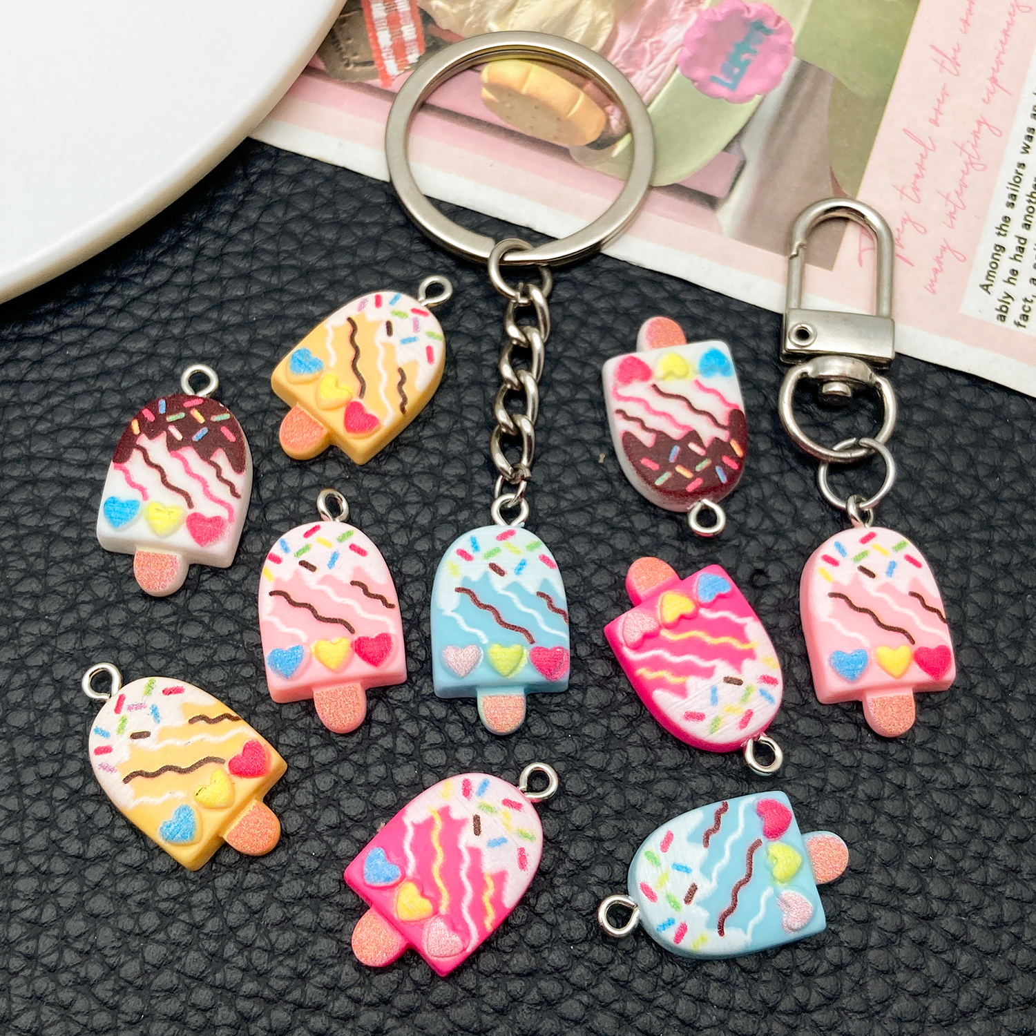 5/10pcs Cute Fashion Resin Acr - Resin Craft Projects recensione e prezzo