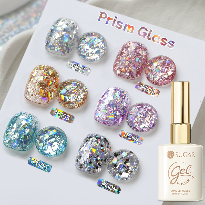 UR SUGAR 6PCS Chunky Glitter G - Resin Glitter Pack recensione e prezzo