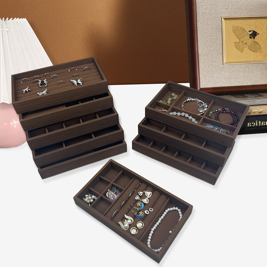 1 Pc, Walnut Wood Pattern Jewe - Wood Ring Blank recensione e prezzo