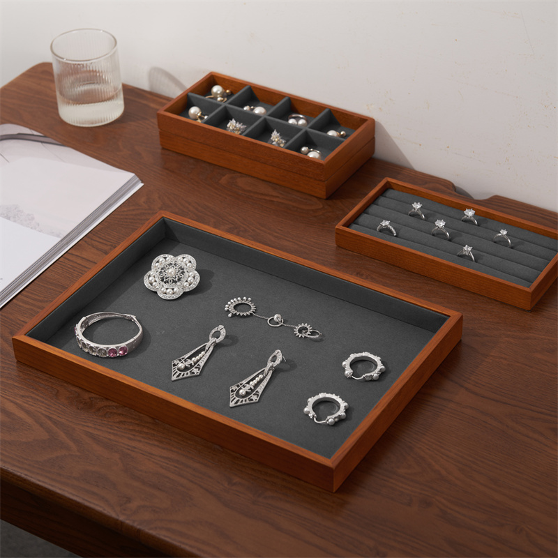 Oirlv Wooden Jewelry Organizer - Wood Ring Blank recensione e prezzo