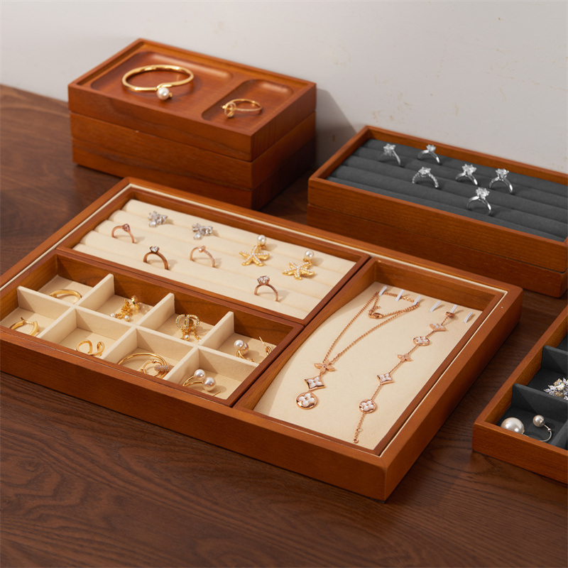 Oirlv Wooden Jewelry Organizer - Wood Ring Blank recensione e prezzo
