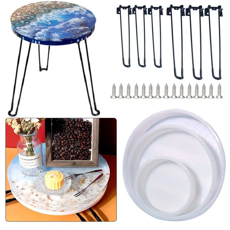 Large Round Tray UV Resin Mold - Coaster Mold Round recensione e prezzo