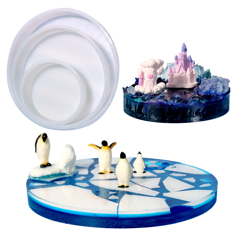 Large Round Tray UV Resin Mold - Coaster Mold Round recensione e prezzo