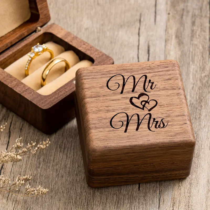 Engagement Proposal Wedding Ce - Wood Ring Blank recensione e prezzo