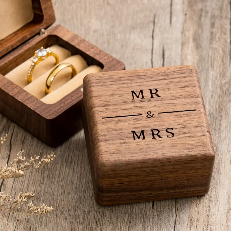 Engagement Proposal Wedding Ce - Wood Ring Blank recensione e prezzo