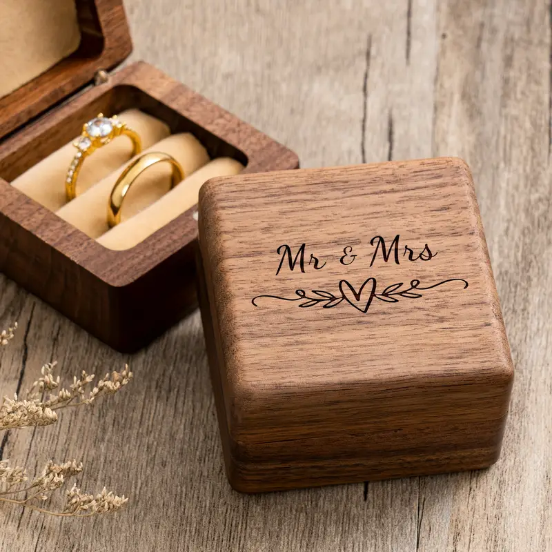 Engagement Proposal Wedding Ce - Wood Ring Blank recensione e prezzo