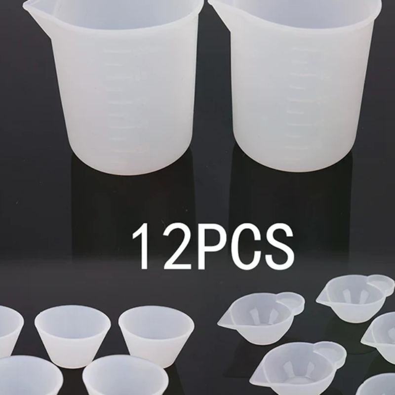 12Pcs Silicone Mixing Measurin - Mixing Cup Silicone recensione e prezzo