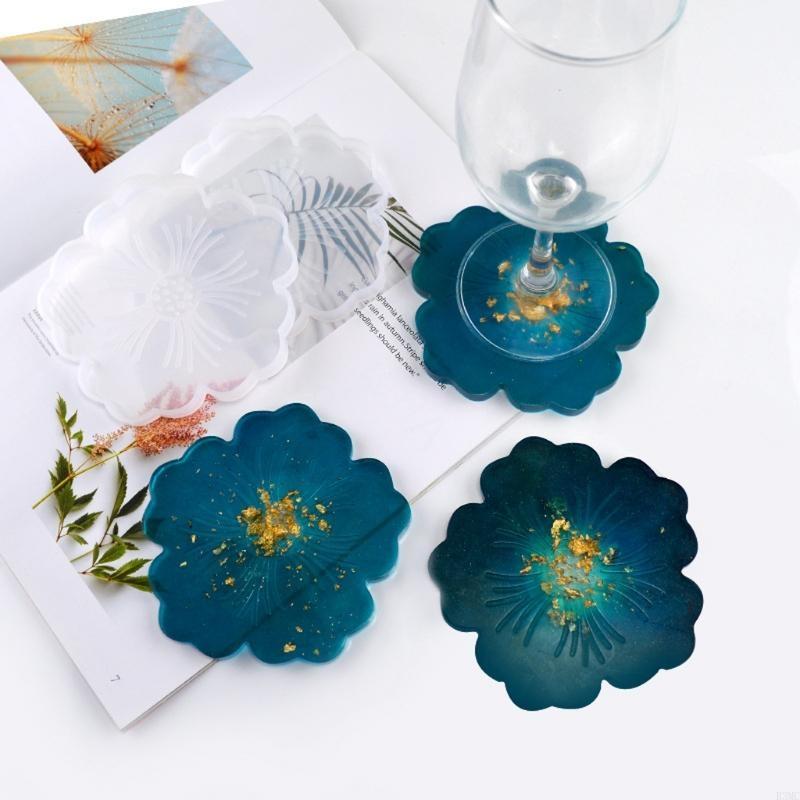 R3MC 2Pcs DIY Flower Silicone  - Geode Mold Silicone recensione e prezzo