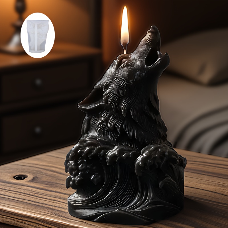 Dramatic Wolf and Ocean Wave C - Resin Ocean Wave Mold recensione e prezzo
