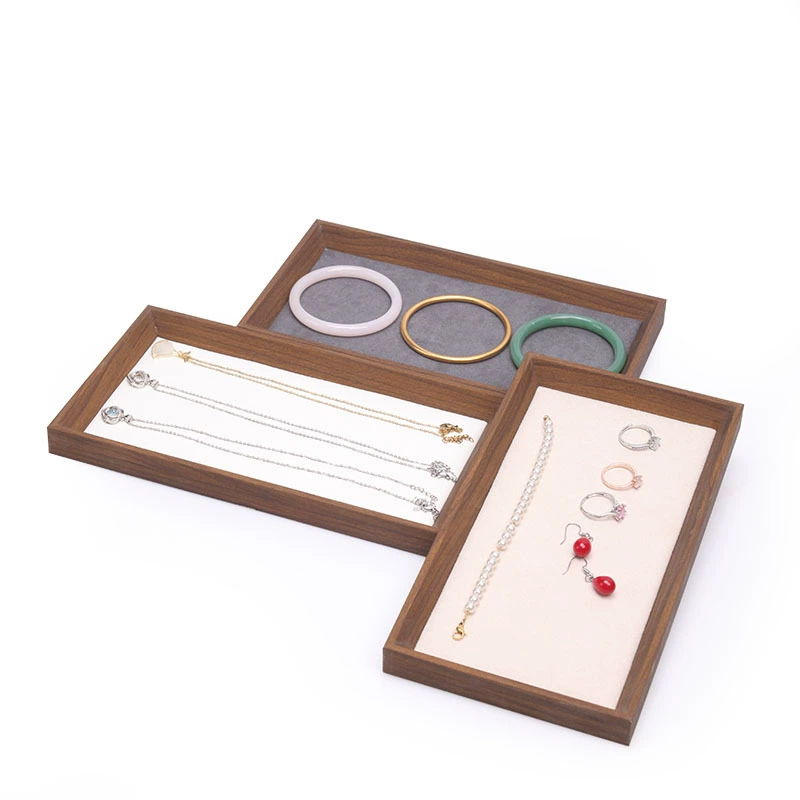 Brown Wood Empty Jewelry Tray  - Wood Ring Blank recensione e prezzo