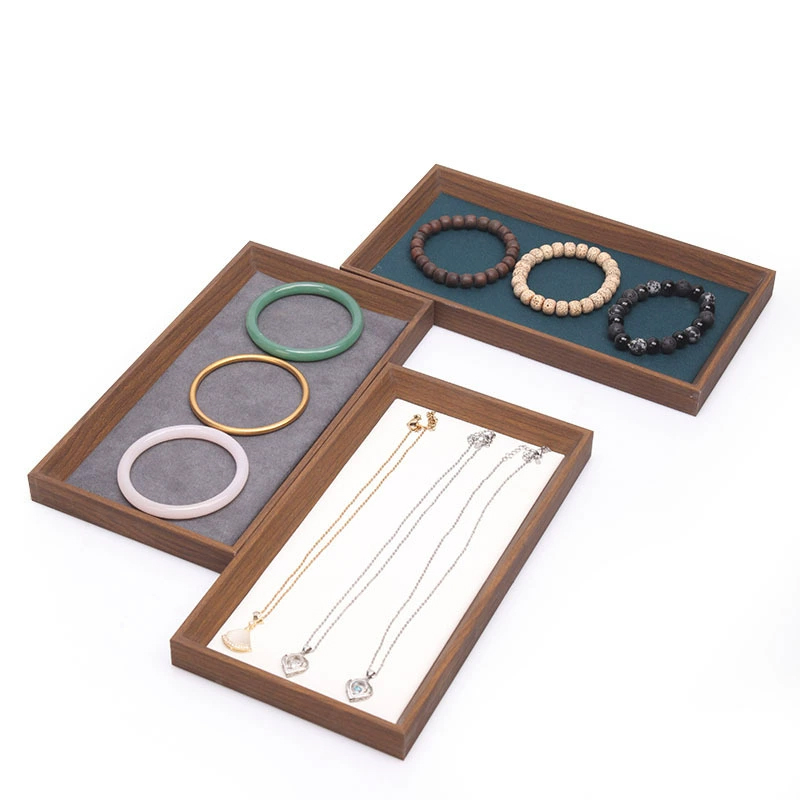 Brown Wood Empty Jewelry Tray  - Wood Ring Blank recensione e prezzo