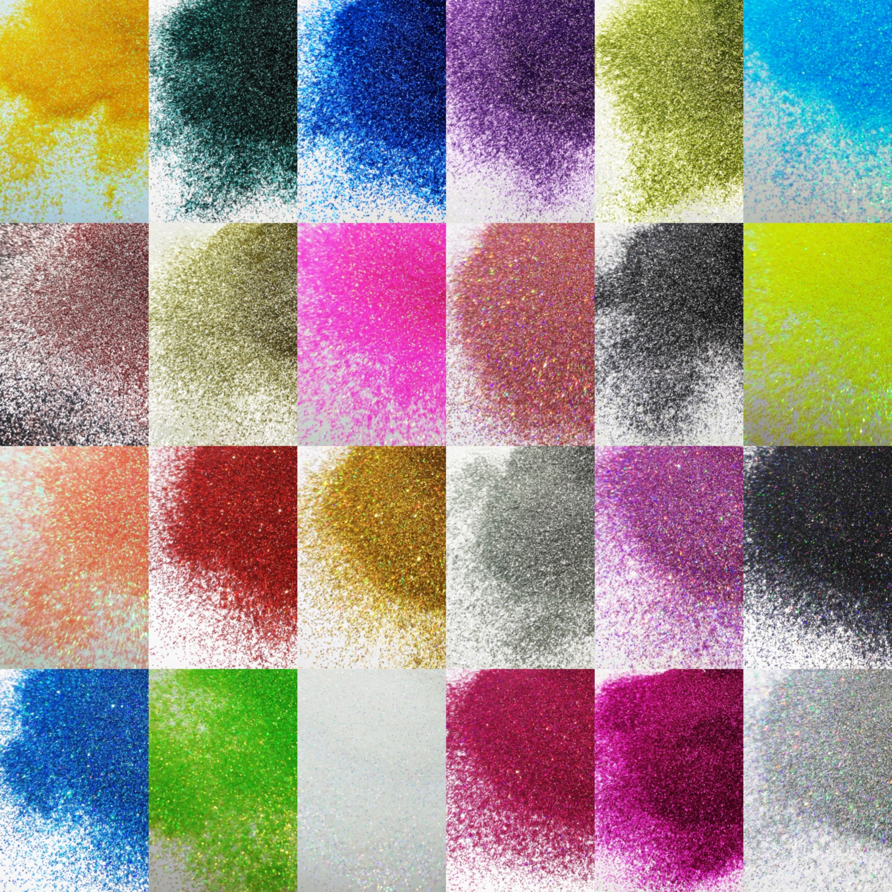 24-Color Cosmetic Iridescent H - Resin Glitter Pack recensione e prezzo