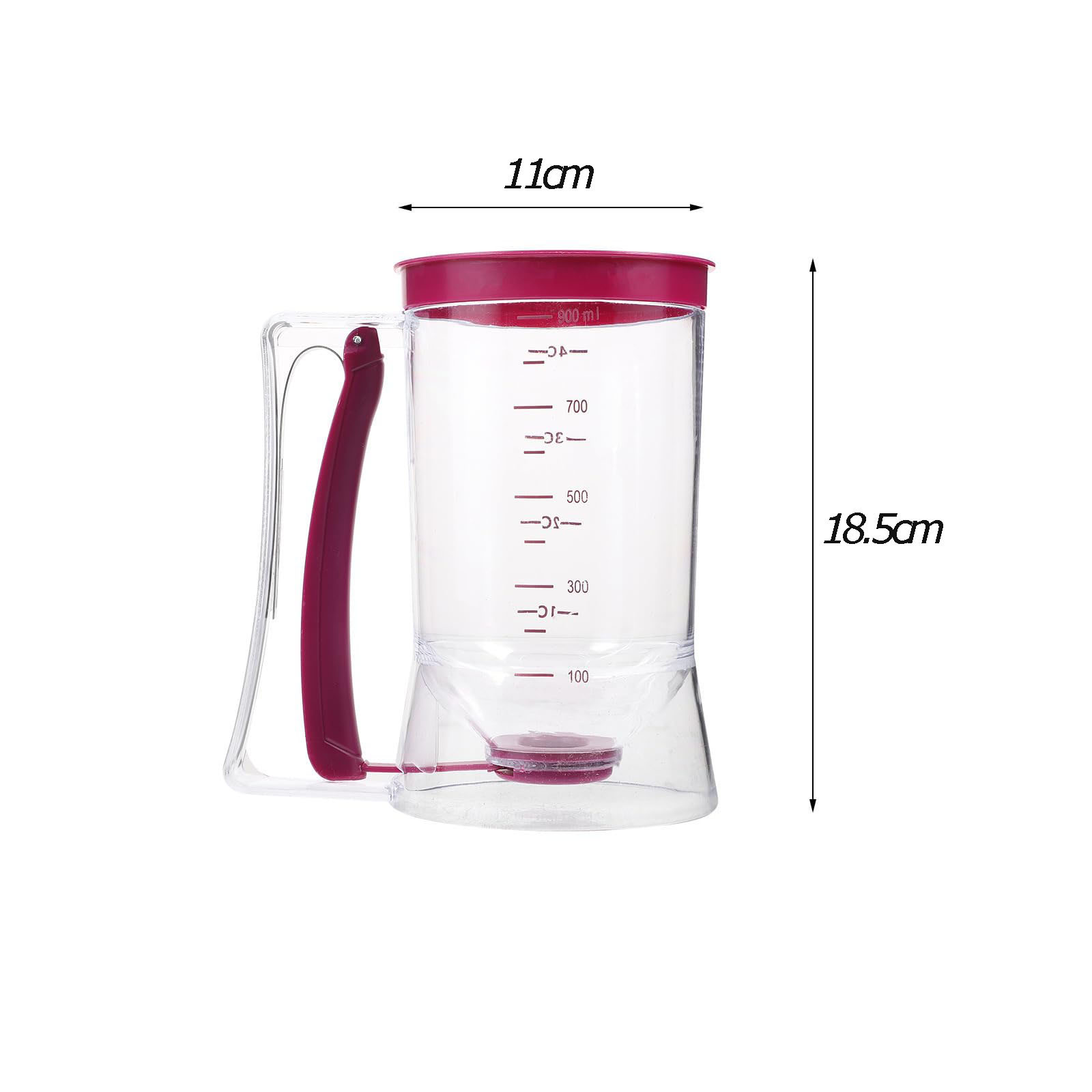 900ml Batter Dispenser Cupcake - Mixing Cup Silicone recensione e prezzo
