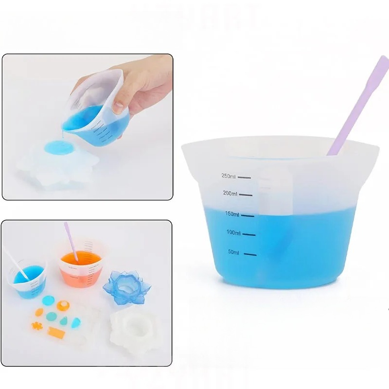 1pc Creative Simple 500ml /250 - Mixing Cup Silicone recensione e prezzo