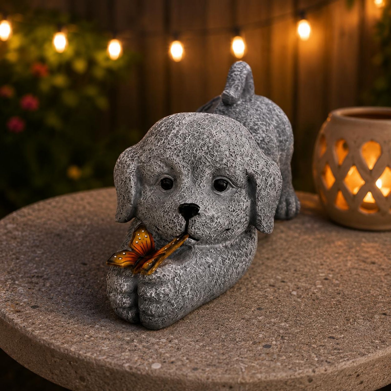 Solar Dog Statue Resin Craft S - Resin Crafts recensione e prezzo