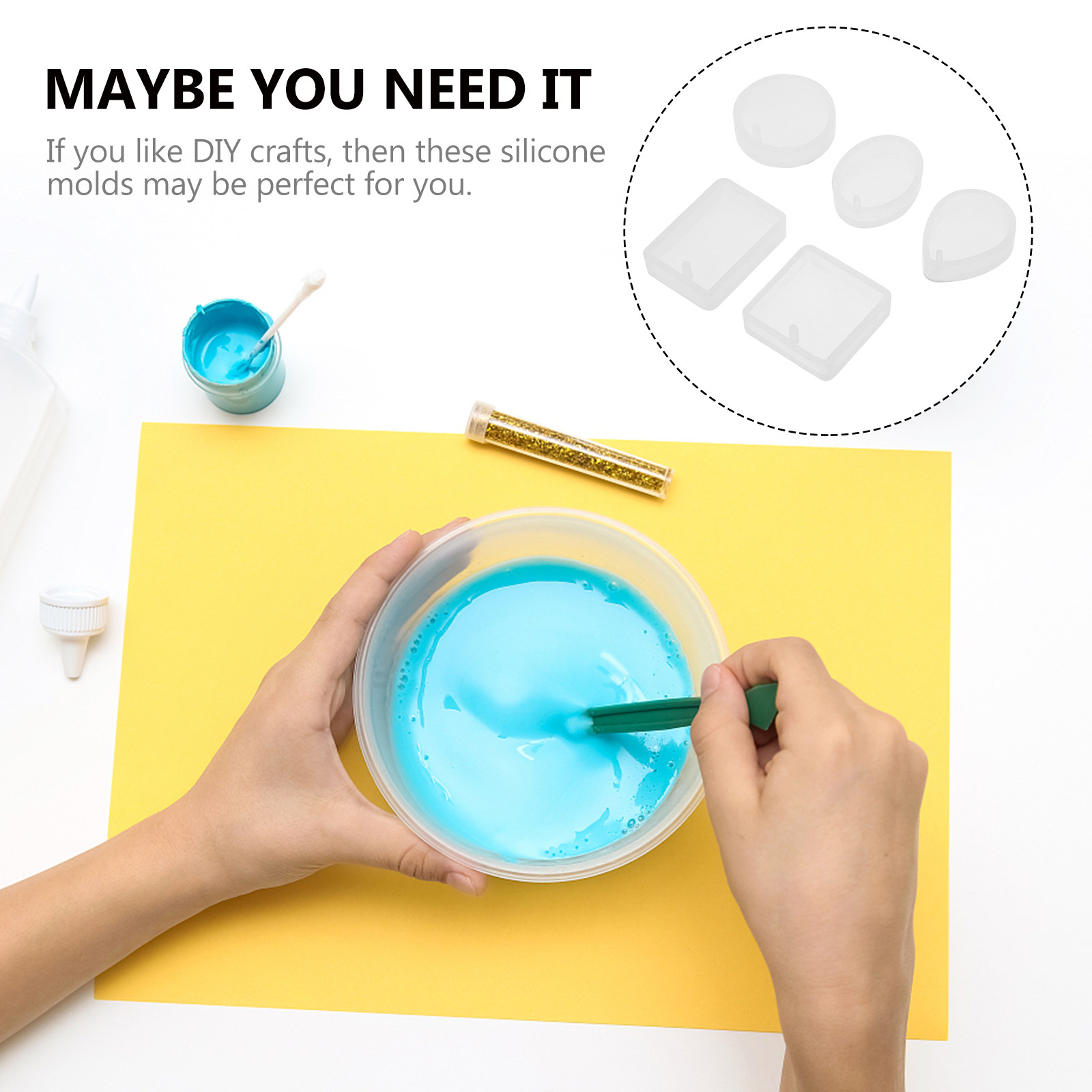 10pcs Pendant Mold Set Silicon - Resin Crafts Diy recensione e prezzo